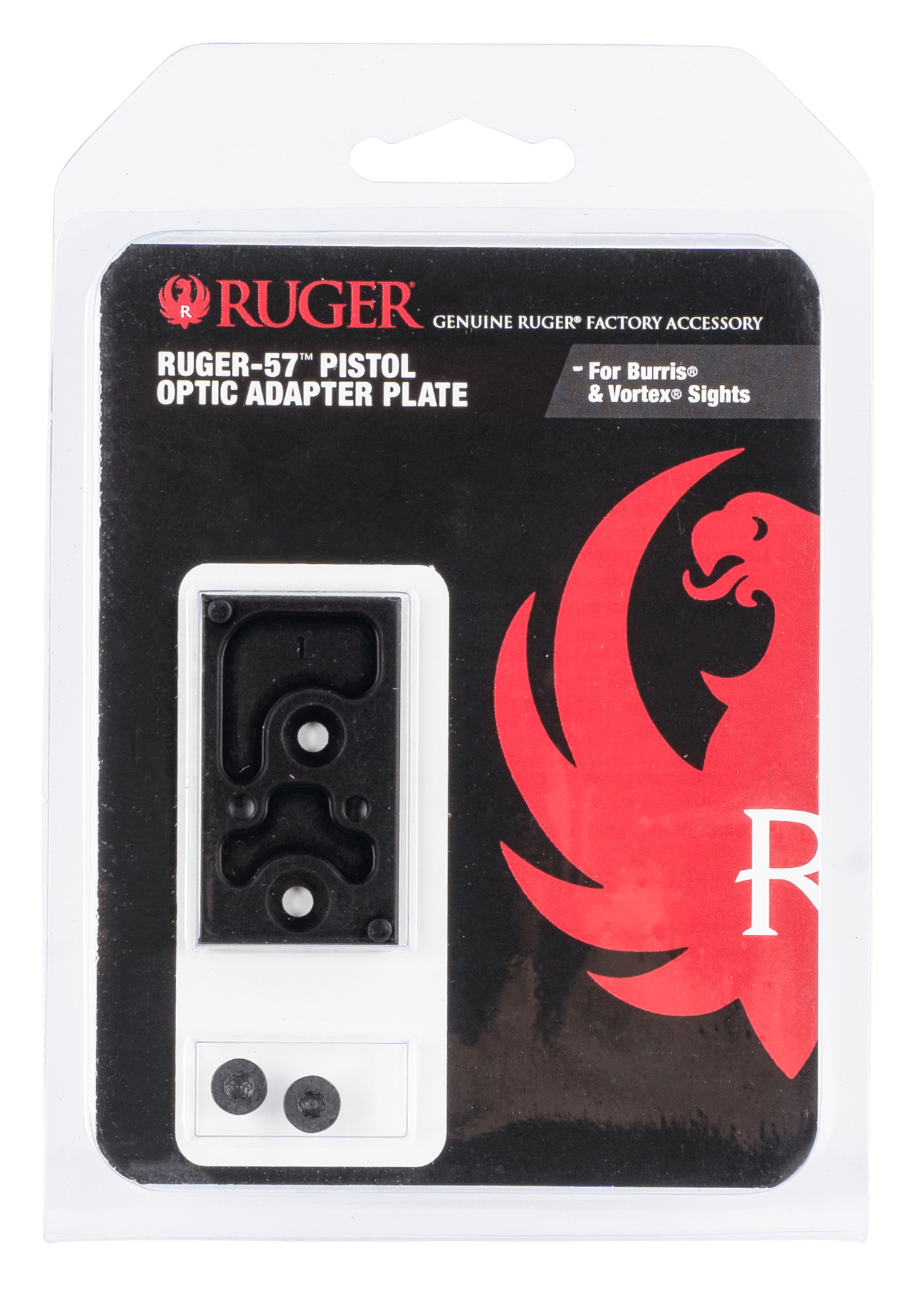 Ruger Optic Adapter Plate, Rug 90720 Optic Adapter Plate Rug57(burris/vortex)
