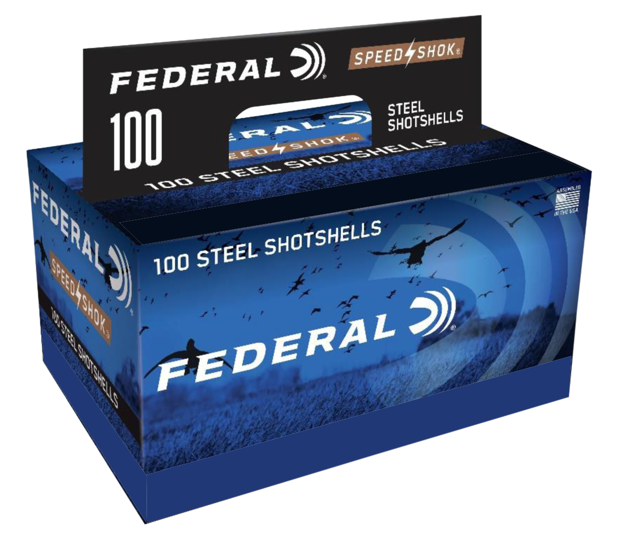 Federal Speed-shok, Fed Wf1421002 Spdshk 12 3in 11-4 Stl 100-2