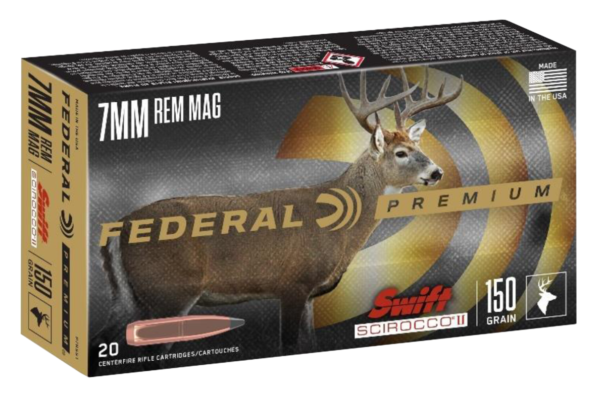 Federal Premium, Fed P7rss1 7mm Mg 150 Swft Scir 20/10