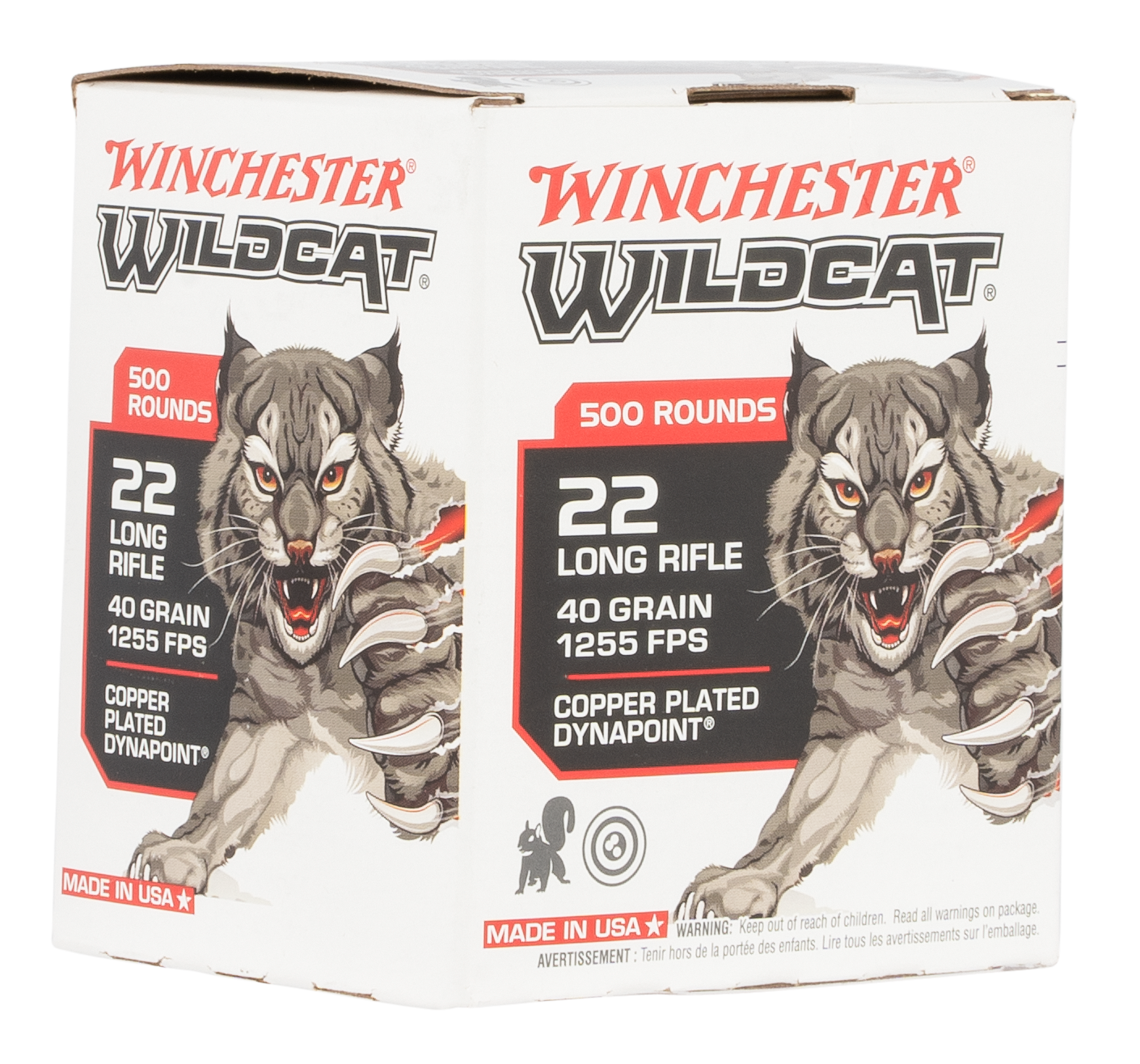 Winchester Ammo Wildcat, Win Ww22lrb   22lr Wildcat Bulk             500/10