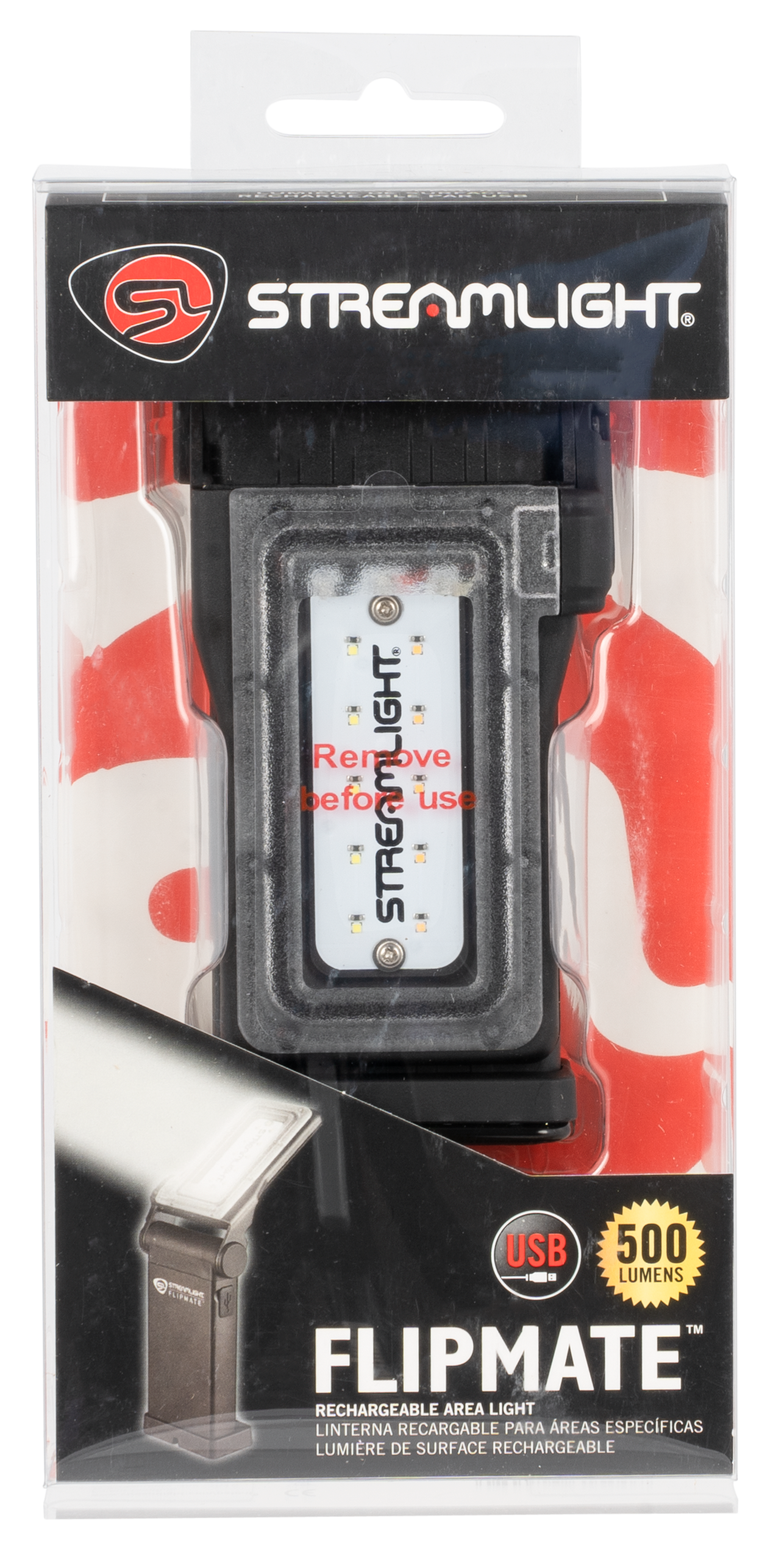 Streamlight Flipmate, Stl 61500 Flipmate Worklight Black