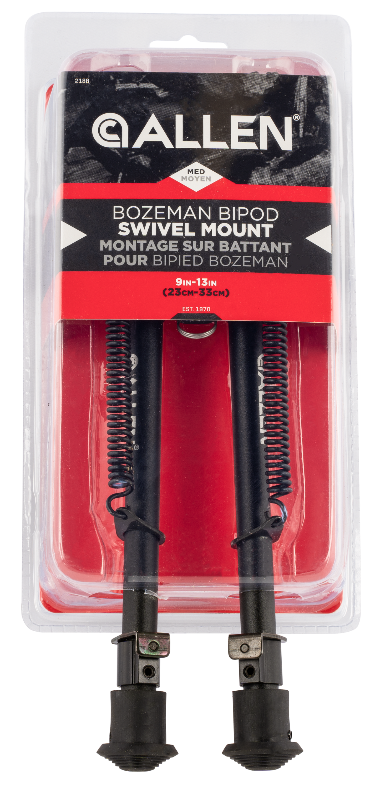 Allen Bozeman, Allen 2188 Sling Swivel Mount Bipod 9-13in