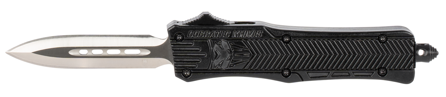 Cobra Tec Knives Llc Ctk-1, Cobra Sbctk1sdagns Sml Ctk1 Black Dagger Point