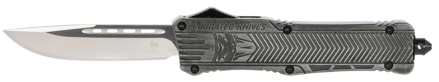 Cobra Tec Knives Llc Ctk-1, Cobra Lswctk1ldns    Lg Ctk1 Stonewash Drop