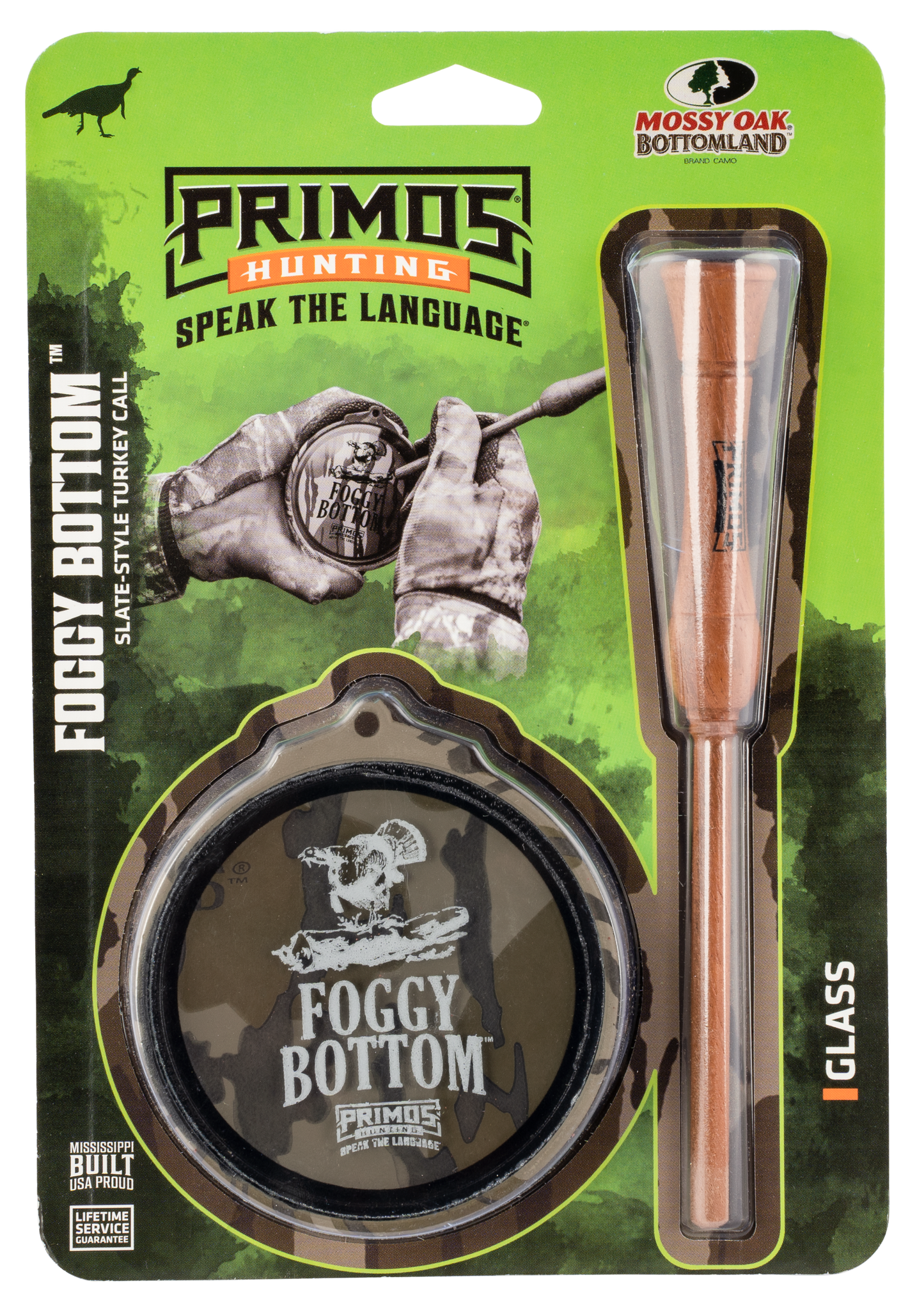 Primos Foggy Bottom, Prim Ps2906 Glass Foggy Bottom Bottomland Trap