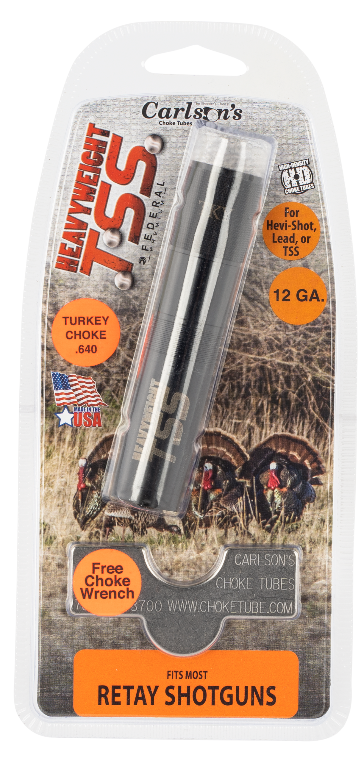 Carlsons Tss Turkey, Carl 38027 Tss Tky 12g Retay .640
