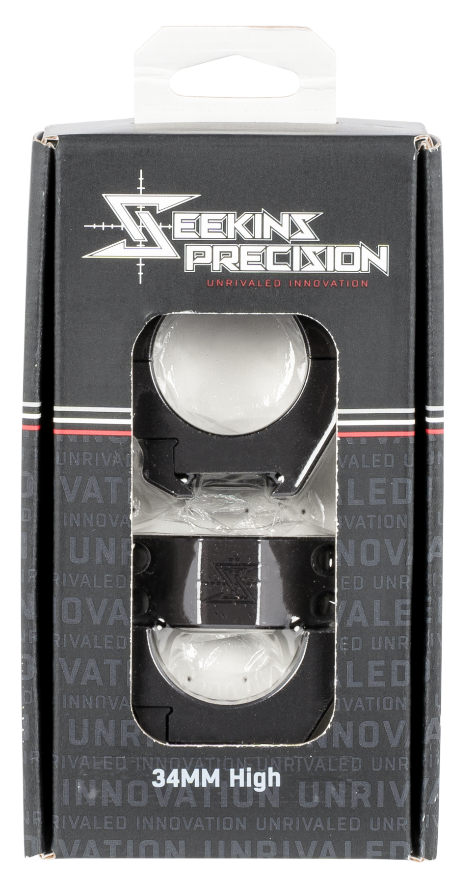 Seekins Precision Scope Ring Set, Seekins 0010630006 34mm 1.0" High