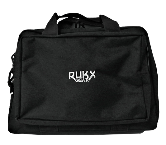 Rukx Gear Double Pistol, Rukx Atictdpcb  Dbl Pistol Case Blk