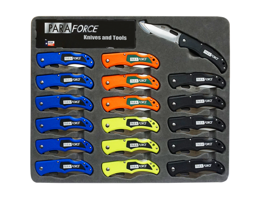 Accusharp Paraforce, Fpi 801lbks Paraforce Lockback Knife 18 Pc Display