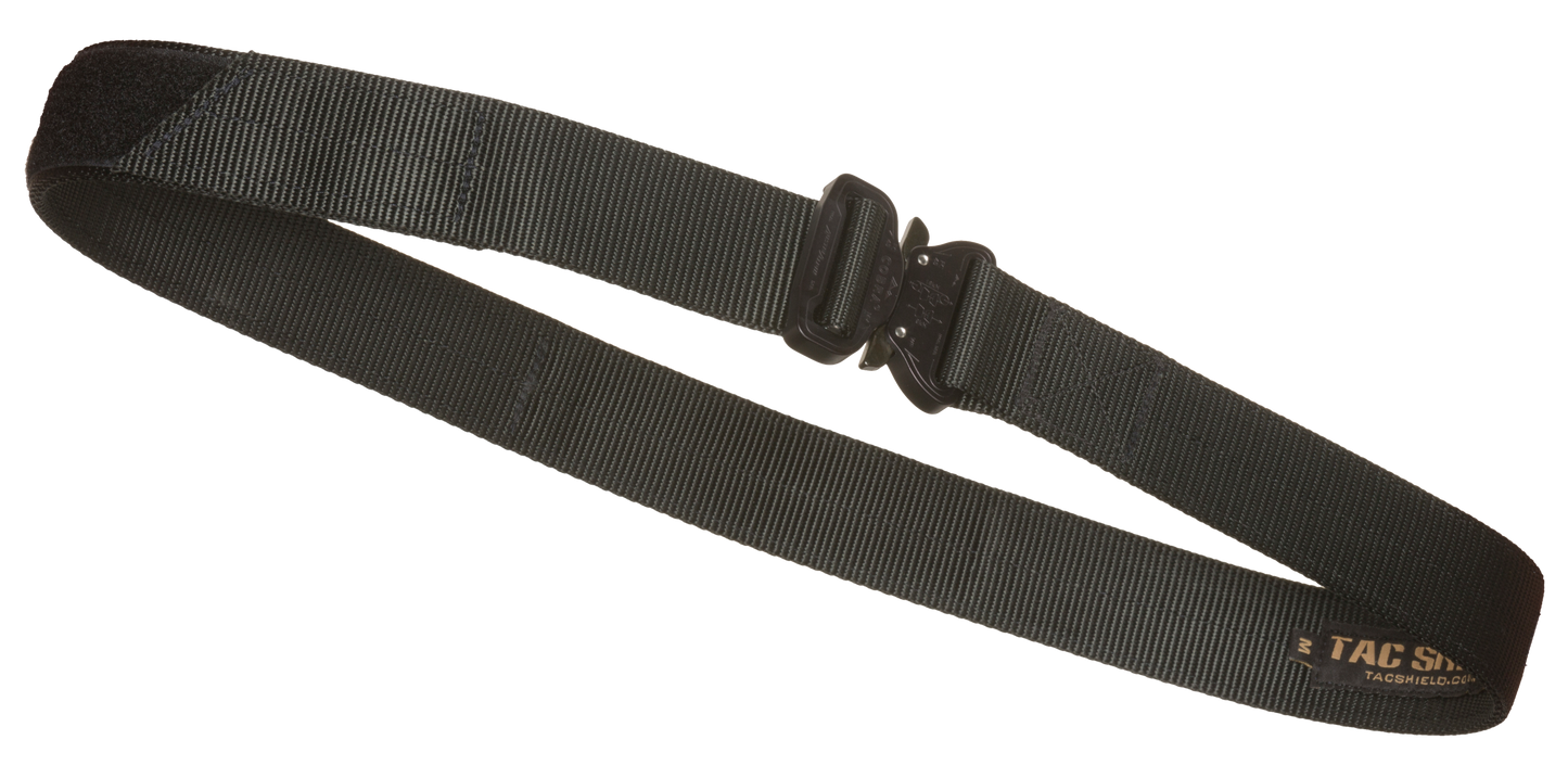 Tacshield (military Prod) Tactical, Tacshield T30lgbk Belt 1.5 Cobra Buckle Blk Lg