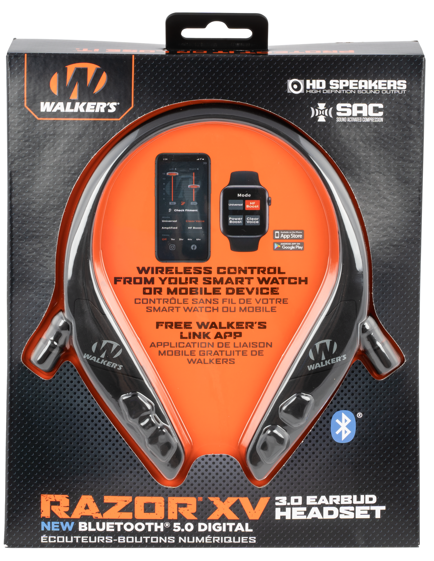 Walkers Game Ear Razor Xv, Wlkr Gwp-btn-bt Behind The Neck Bt Enhance