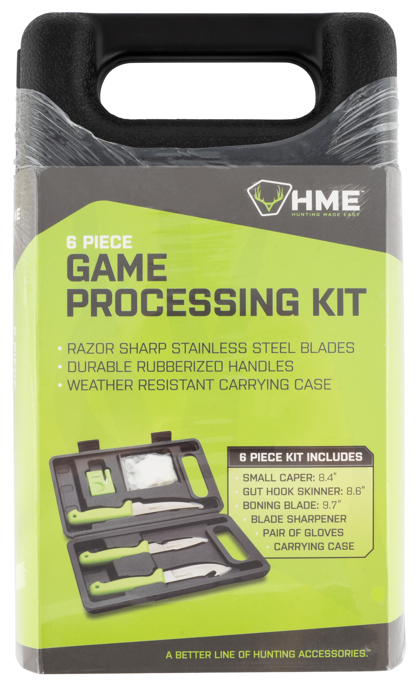 Hme Hunting Dressing Kit, Hme Kn-6phdk 6pcs Hunting Dressing Kit