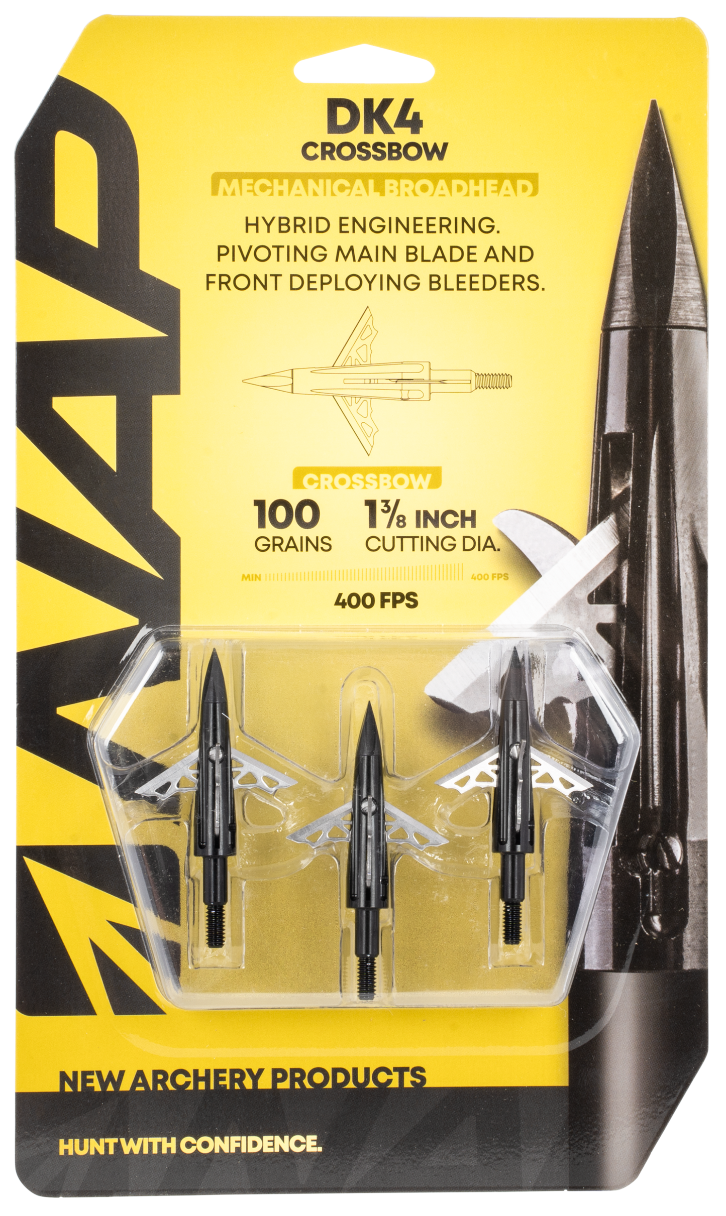 Nap Dk4, Nap 60-dkx100 Dk4 100 X-bow Broadhead 3pk