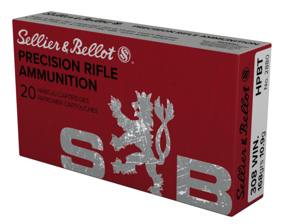 Sellier & Bellot Rifle, S&b Sb308g 308win 168 Hpbt 20/25