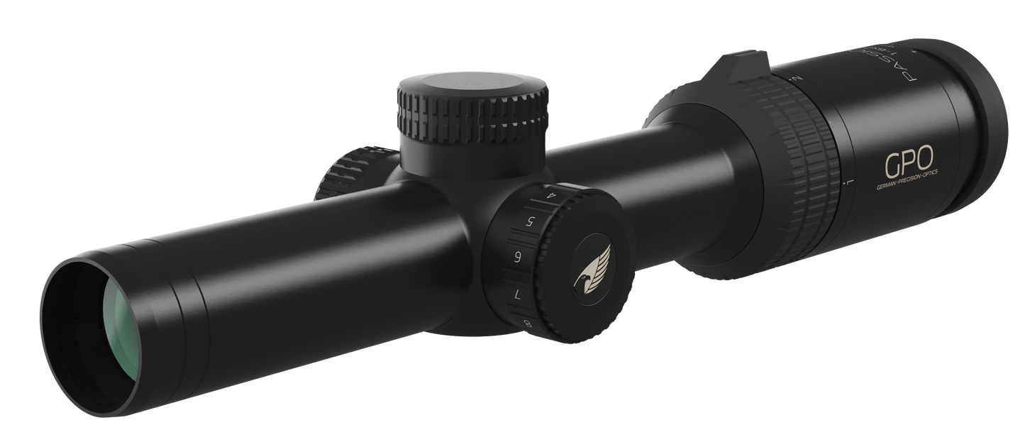 German Precision Optics Passion 6x, Gpo R600 Passion 6x 1-6x24i Black