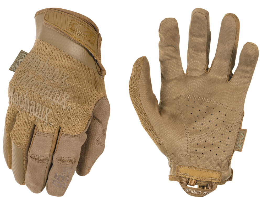 Mechanix Wear Specialty 0.5, Mechanix Msd-72-009 Pec Hidexterity 05 Md Coyote