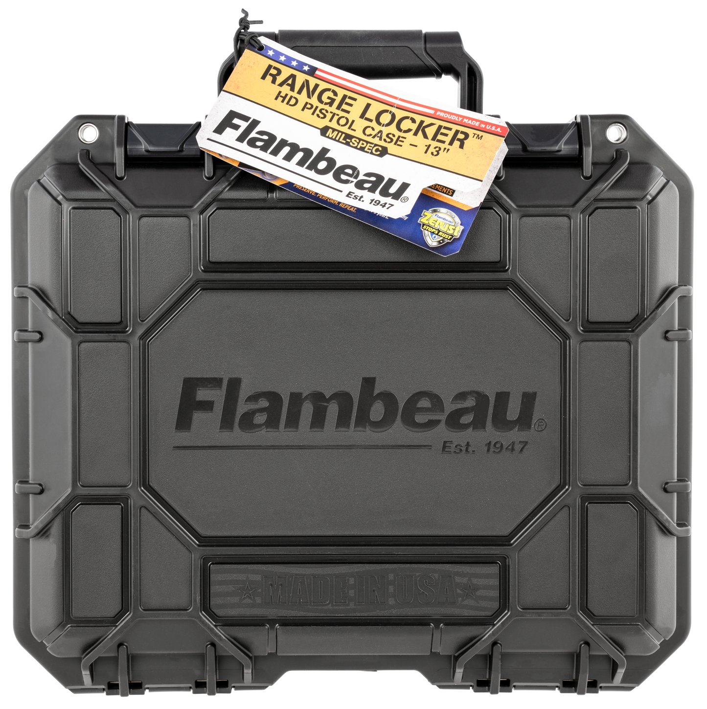 Flambeau Range Locker, Flam 1312sn 13 Range Locker Hd Pistol Case
