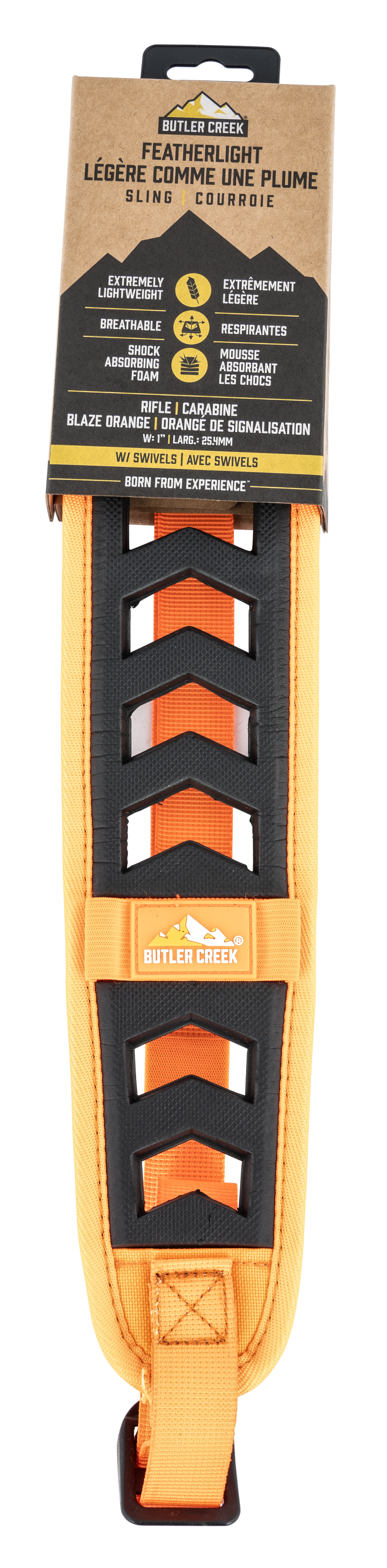 Butler Creek Featherlight, Btlr 190036 Feathrlit Blz Orng W-metal Swvls Hngbx