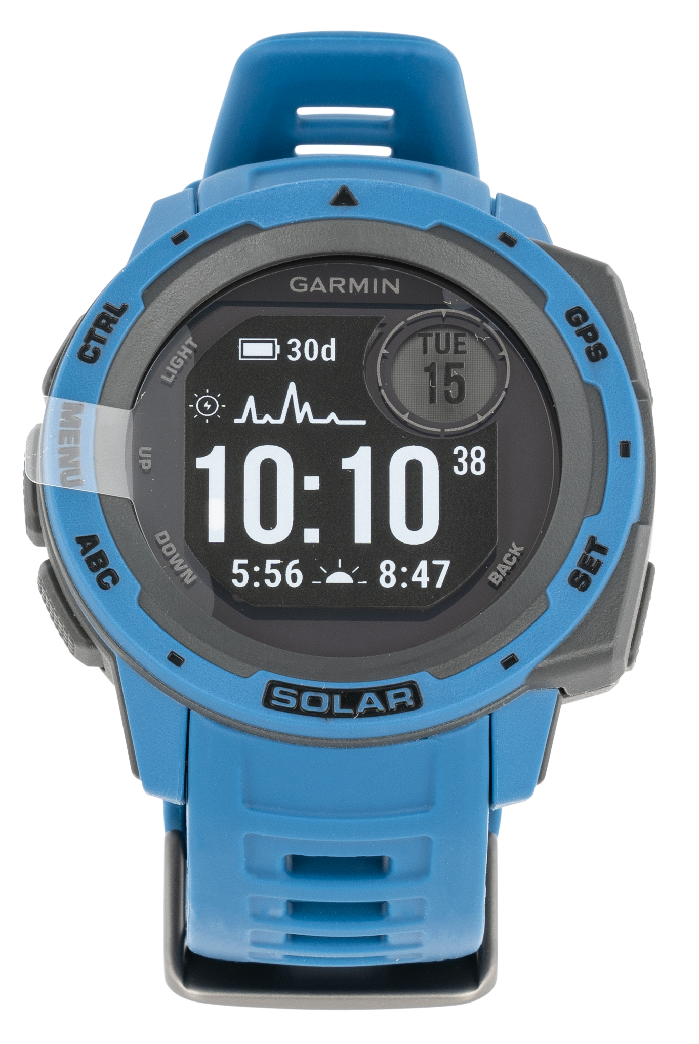 Garmin Instinct, Gar 010-02293-11 Instinct Solar Tidal Blue