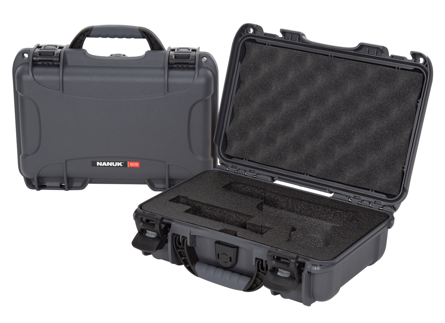 Nanuk (plasticase Inc) 909, Nanuk 909glock7 Nanuk Case W/glock Graphite