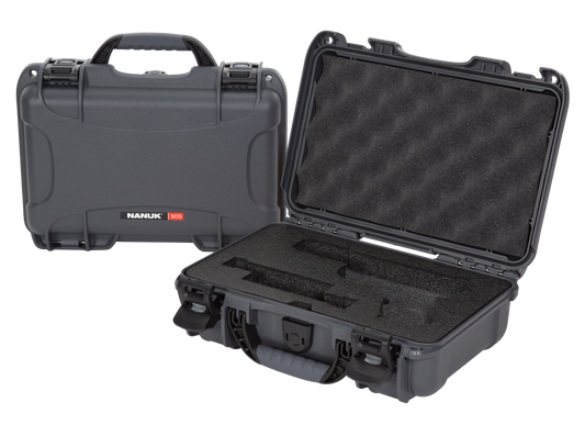 Nanuk (plasticase Inc) 909, Nanuk 909glock7 Nanuk Case W/glock Graphite