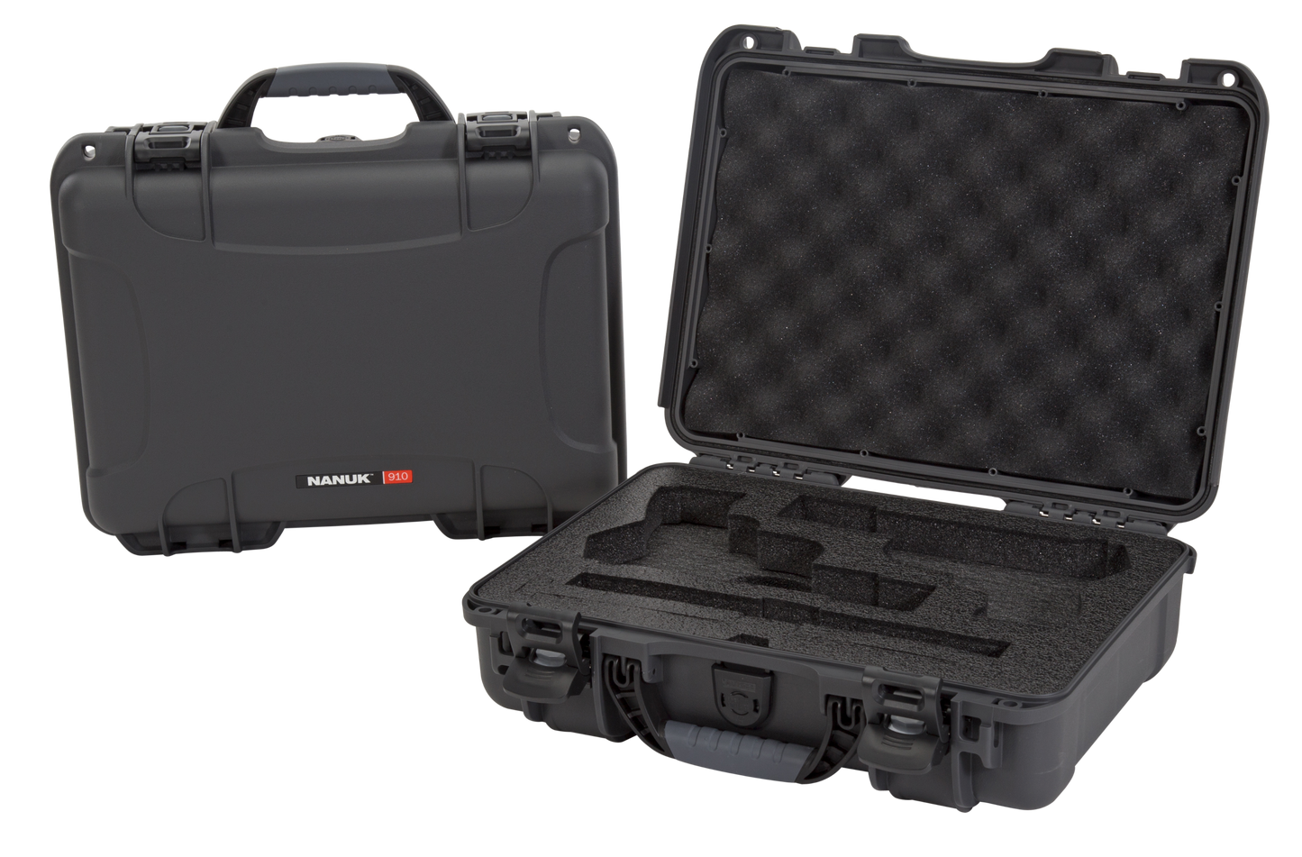 Nanuk (plasticase Inc) 910, Nanuk 910clasg7 Nanuk Case W/classic Gun Graphite