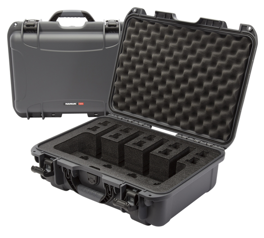 Nanuk (plasticase Inc) 925, Nanuk 9254up7   Nanuk Case W/foam 4up Graphite