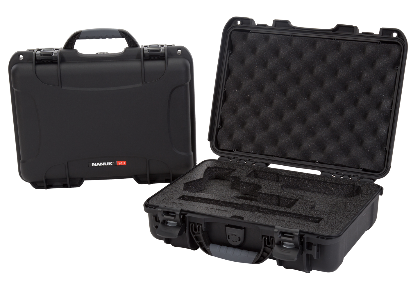 Nanuk (plasticase Inc) 910, Nanuk 910clasg1 Nanuk Case W/classic Gun Black
