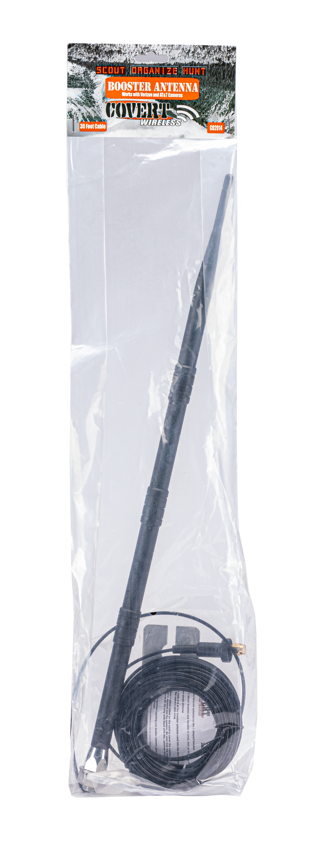 Covert Scouting Cameras Booster Antenna, Covert 2014 Booster Antenna -30ft Cable