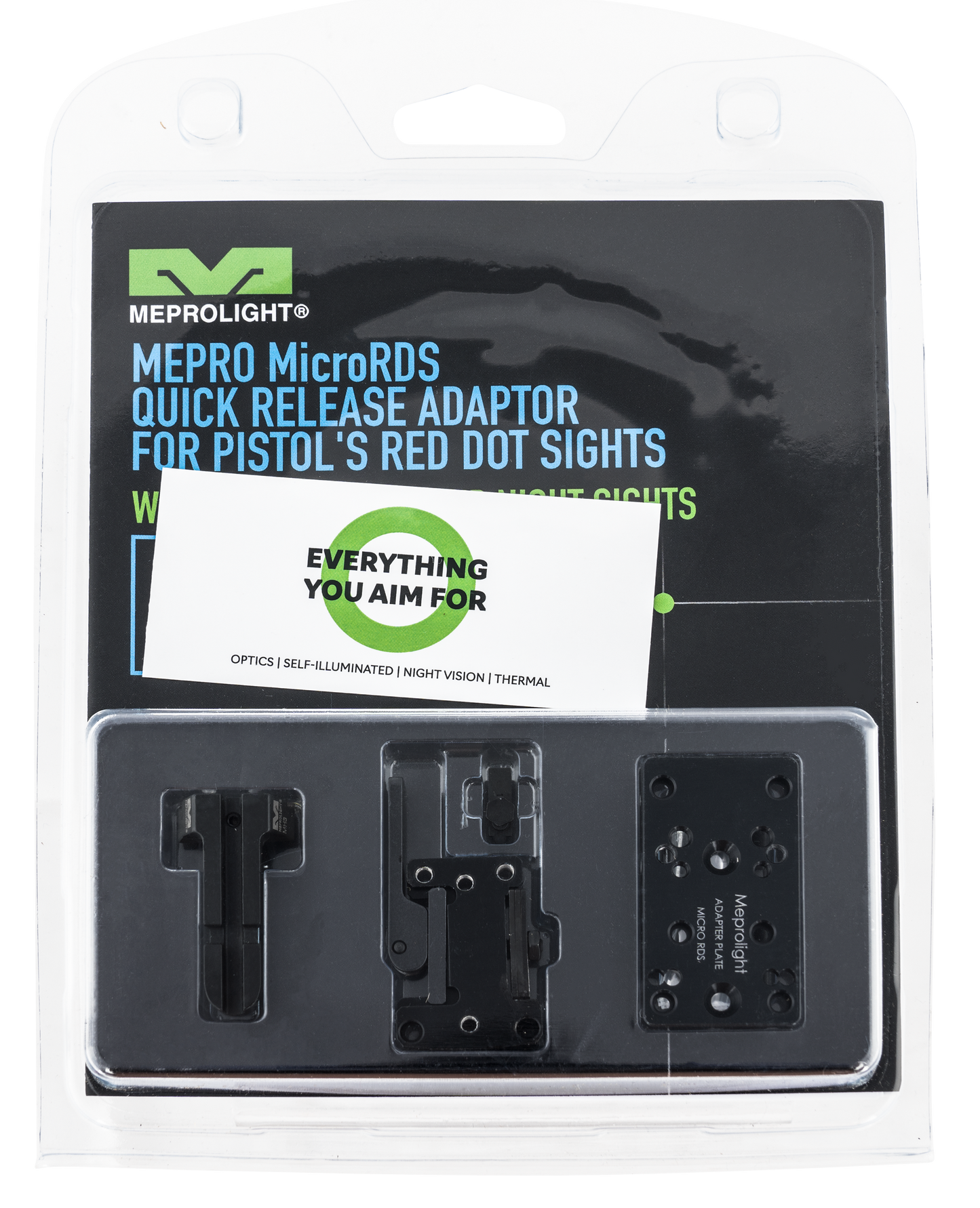 Mepro Usa Llc Mepro Micrords, Mepro 88071500 Micro Rds Adapter Glock