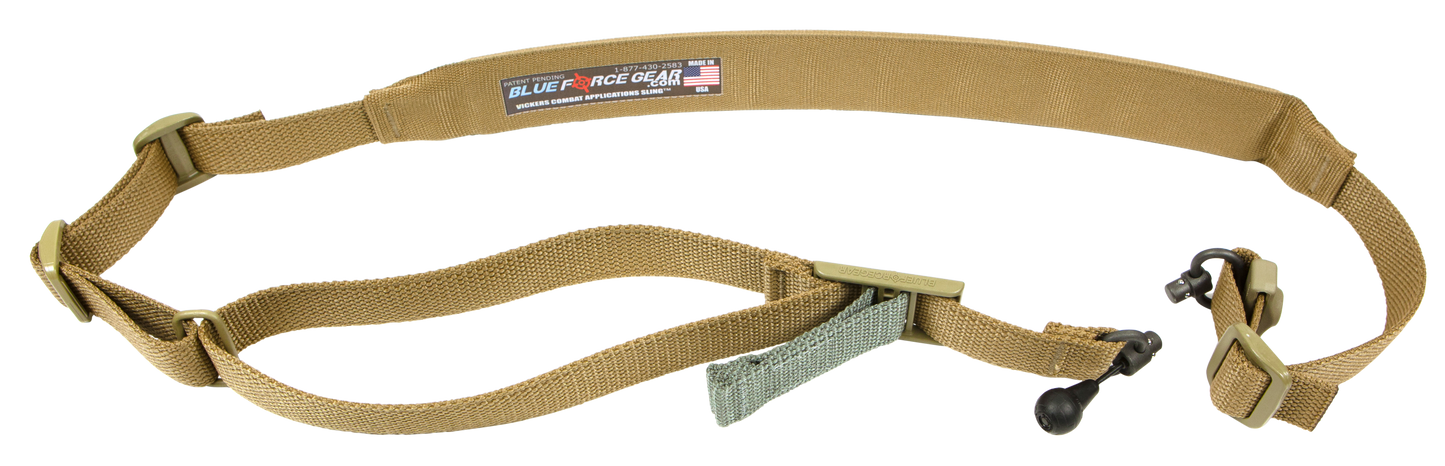 Blue Force Gear Vickers 221, Bfg Vcas-2to1-red-200-aa-cb Padded Sling