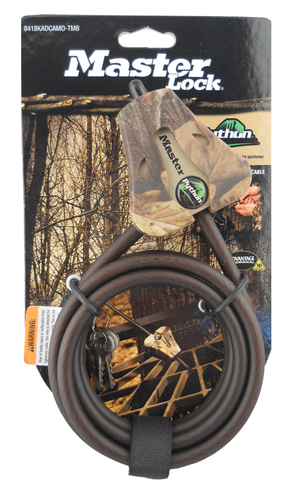 Covert Scouting Cameras Master Lock Python, Covert 2151 5/16 Camo Master Lock