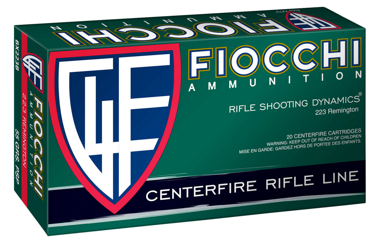 Fiocchi Field Dynamics, Fio 223b50 223 55 Psp 50/10