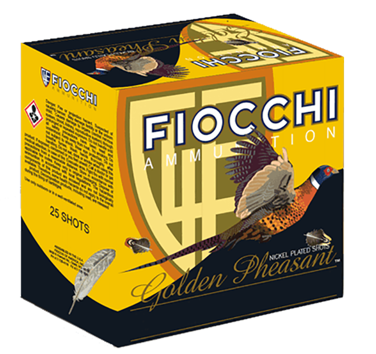 Fiocchi Golden Pheasant, Fio 283gp6 Gld Ph/trk 11/16 3in 25/10