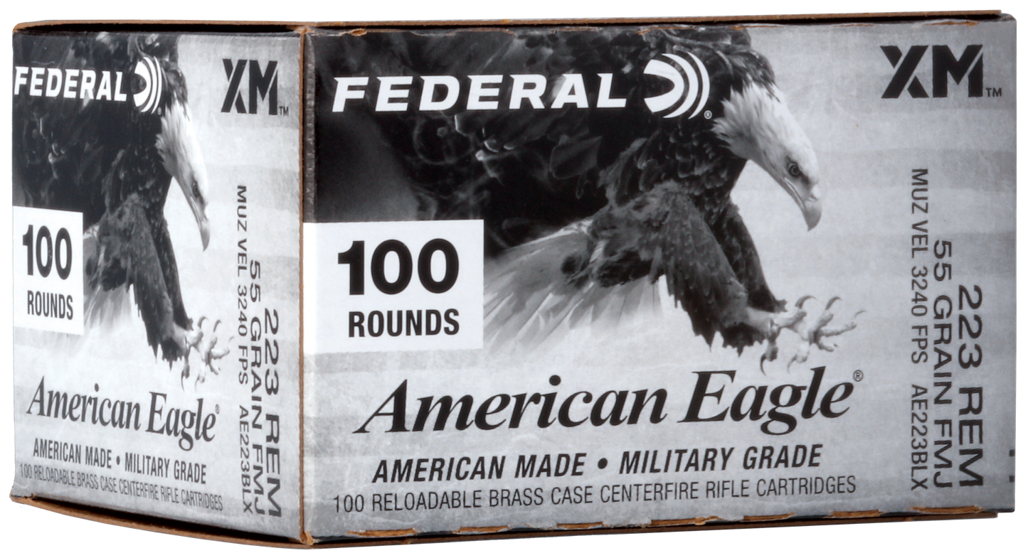 Federal American Eagle, Fed Ae223blx       223      55 Fmjbt         100/5