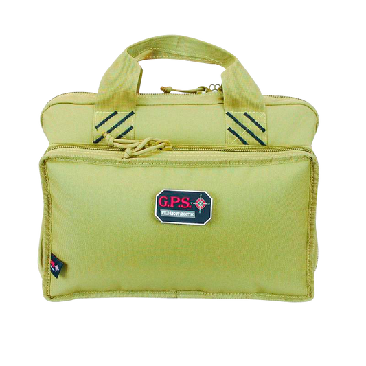 G*outdoors Quad, Gps1310pct      Quad Pistol Range Bag Tan