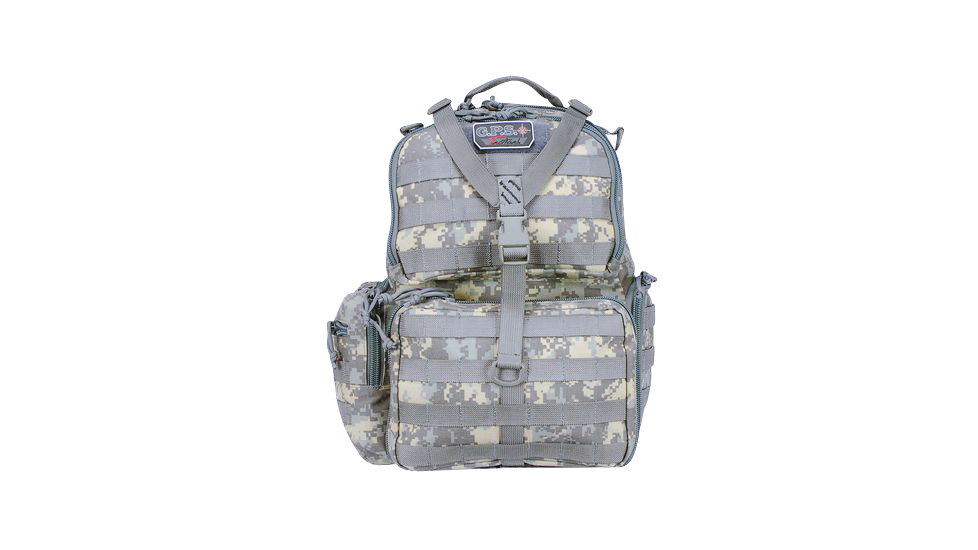 G*outdoors Tactical Range, Gpst1612bpdc Tr Backpack Holds 3 Handguns Fall D