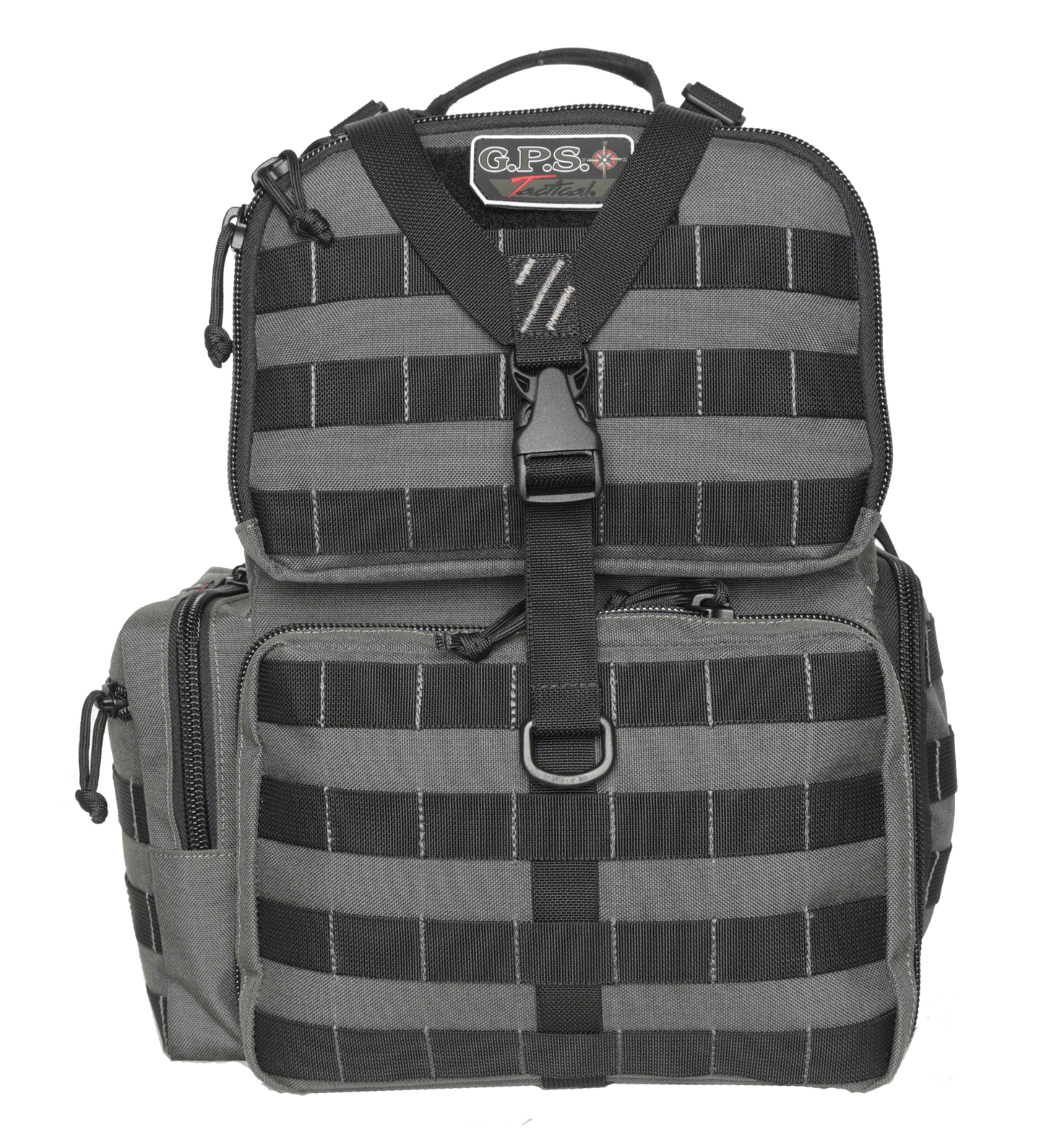 G*outdoors Tactical Range, Gpst1612bpg Tr Backpack Holds 3 Handguns - Gray