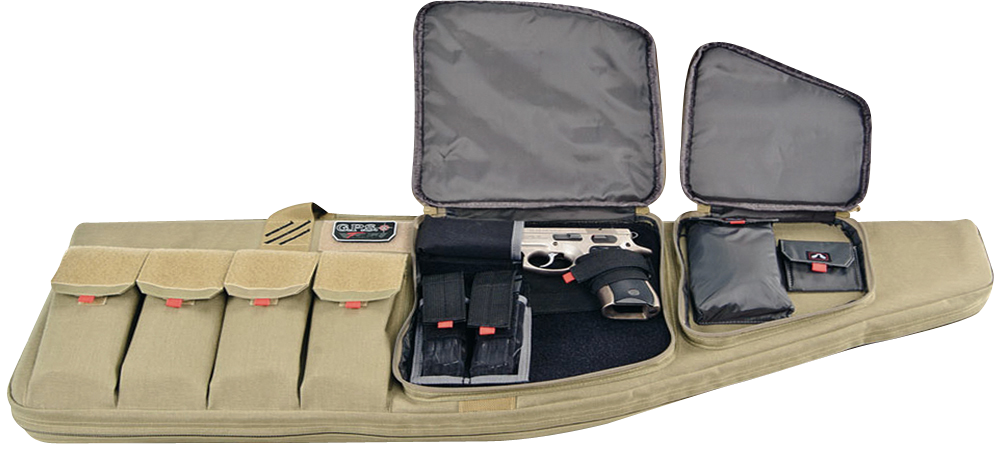 G*outdoors Tactical, Gpst42art Ar Case 42 External Handgun Case Tan