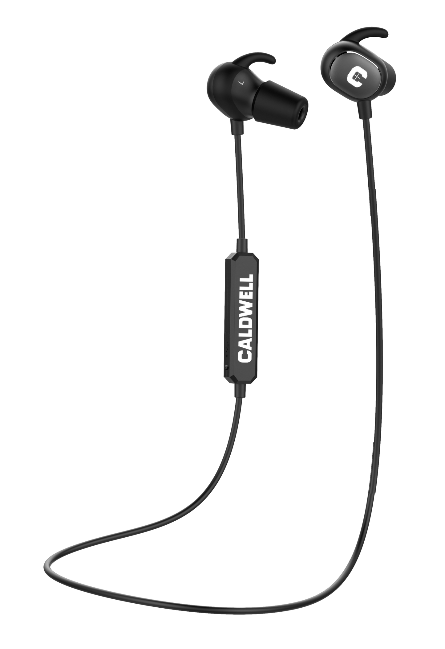 Caldwell E-max, Cald 1121933 Elec Earplugs(in-ear)w/cord Bletth