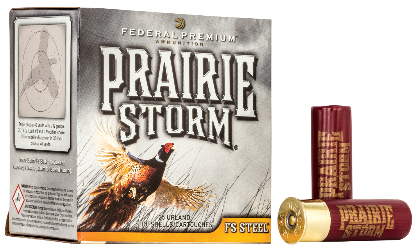 Federal Prairie Storm, Fed Pfsx147fs3 Prstrm 12 2.75 11/8 Stl 25/10