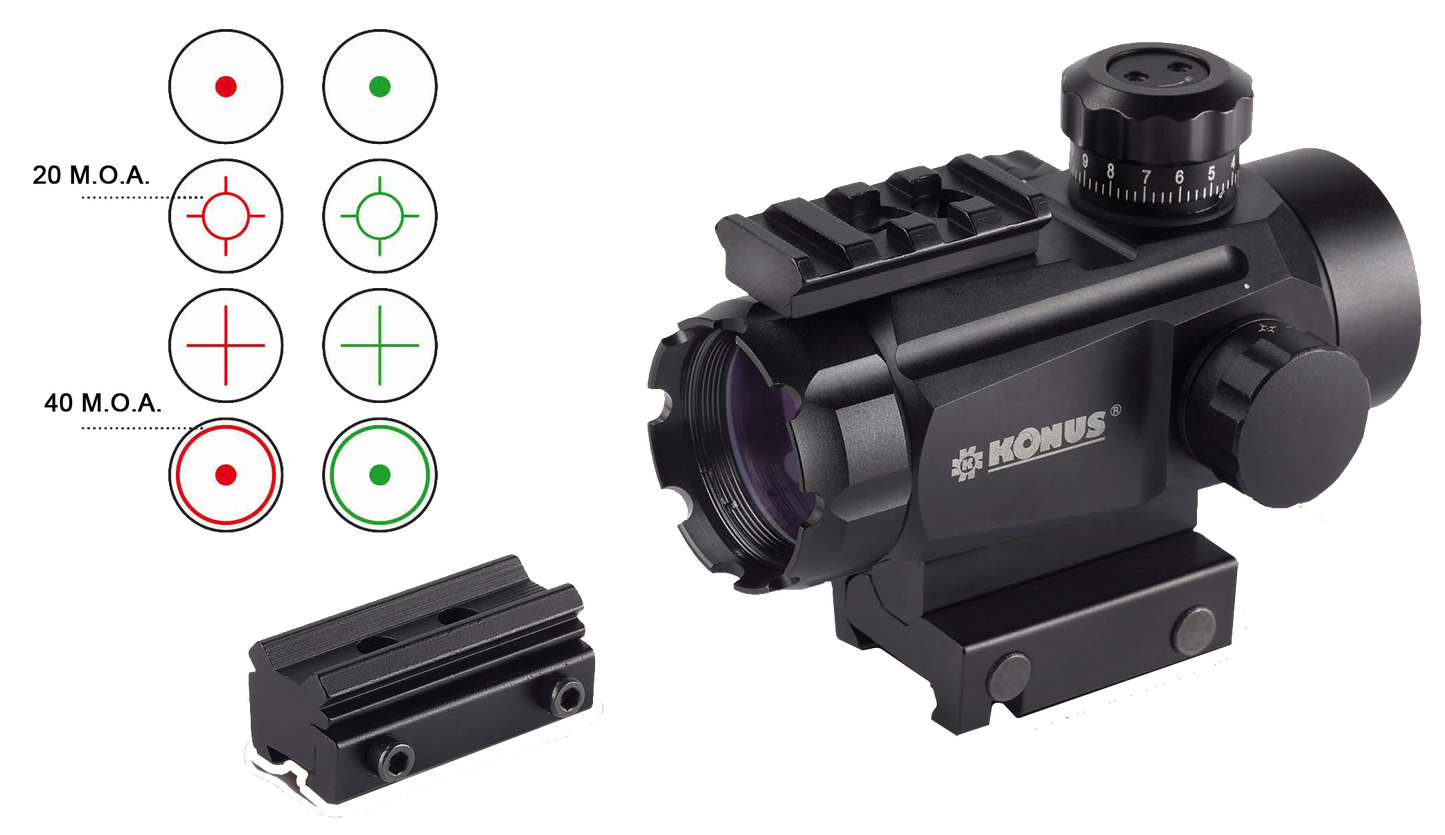 Konus Konusight, Konus 7378 Konussight Multi Reticle Sight 1x35