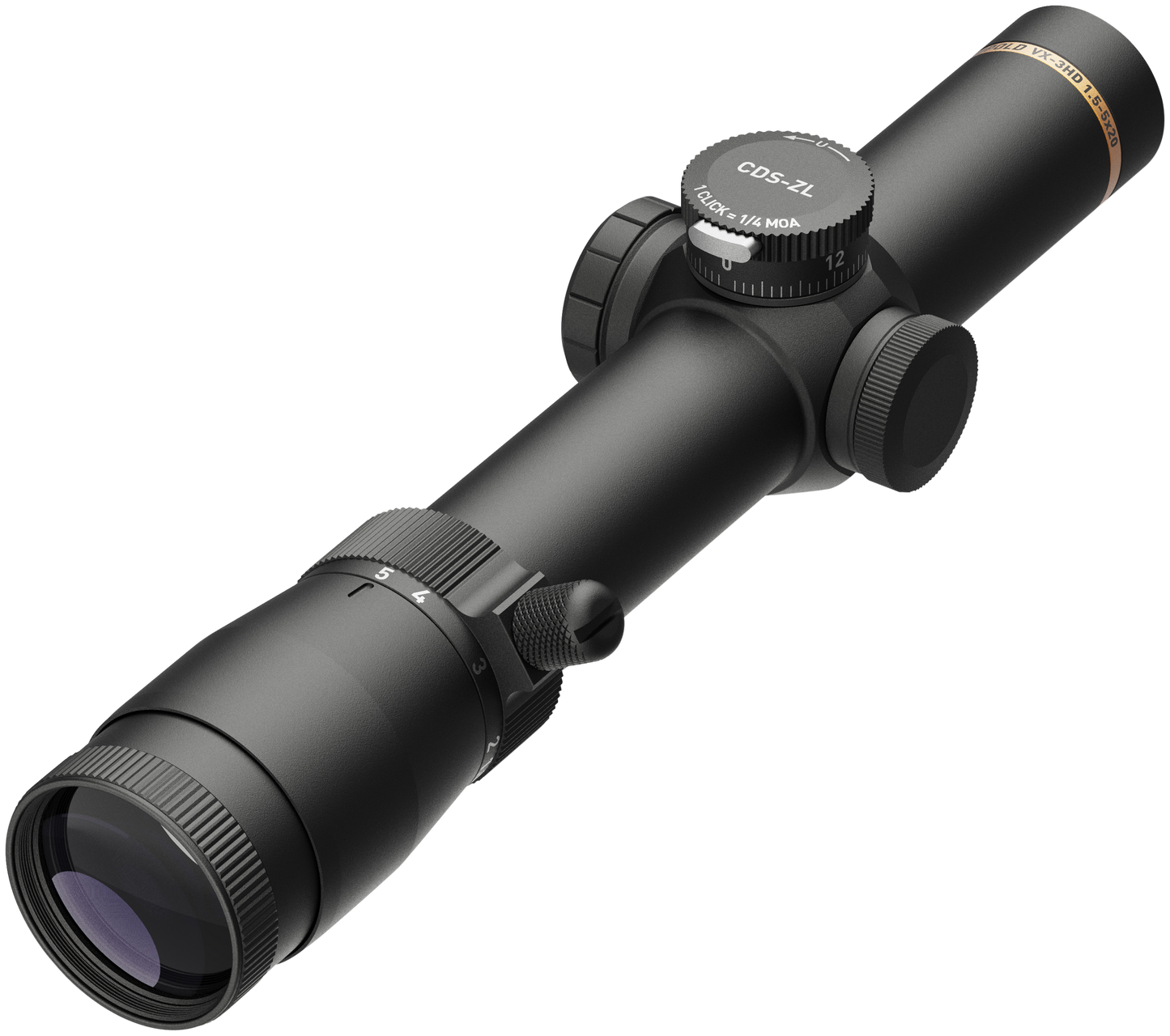 Leupold Vx-3hd, Leu*180626 Vx-3hd 1.5-5x20il Cds-zl Fdot