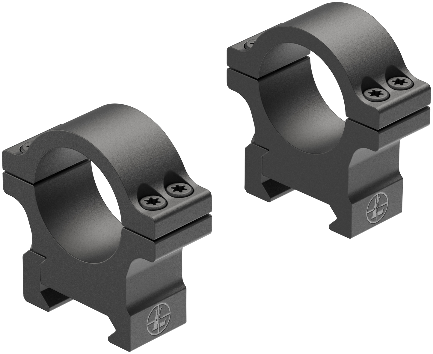Leupold Open Range Cross-slot, Leu 180944 Open Range Cross-slot Rings 1in Med