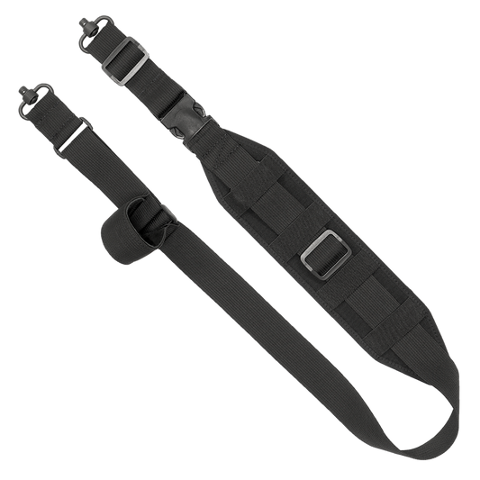 Grovtec Us Inc Qs, Grov Gtsl133 Qs Heavy Gunner Sling Blk W/pb Swvls