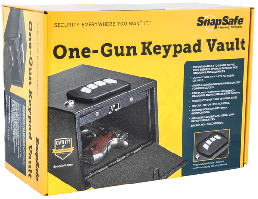 Snapsafe Snapsafe, Snapsafe 75433 Keypad Vault 1 Gun