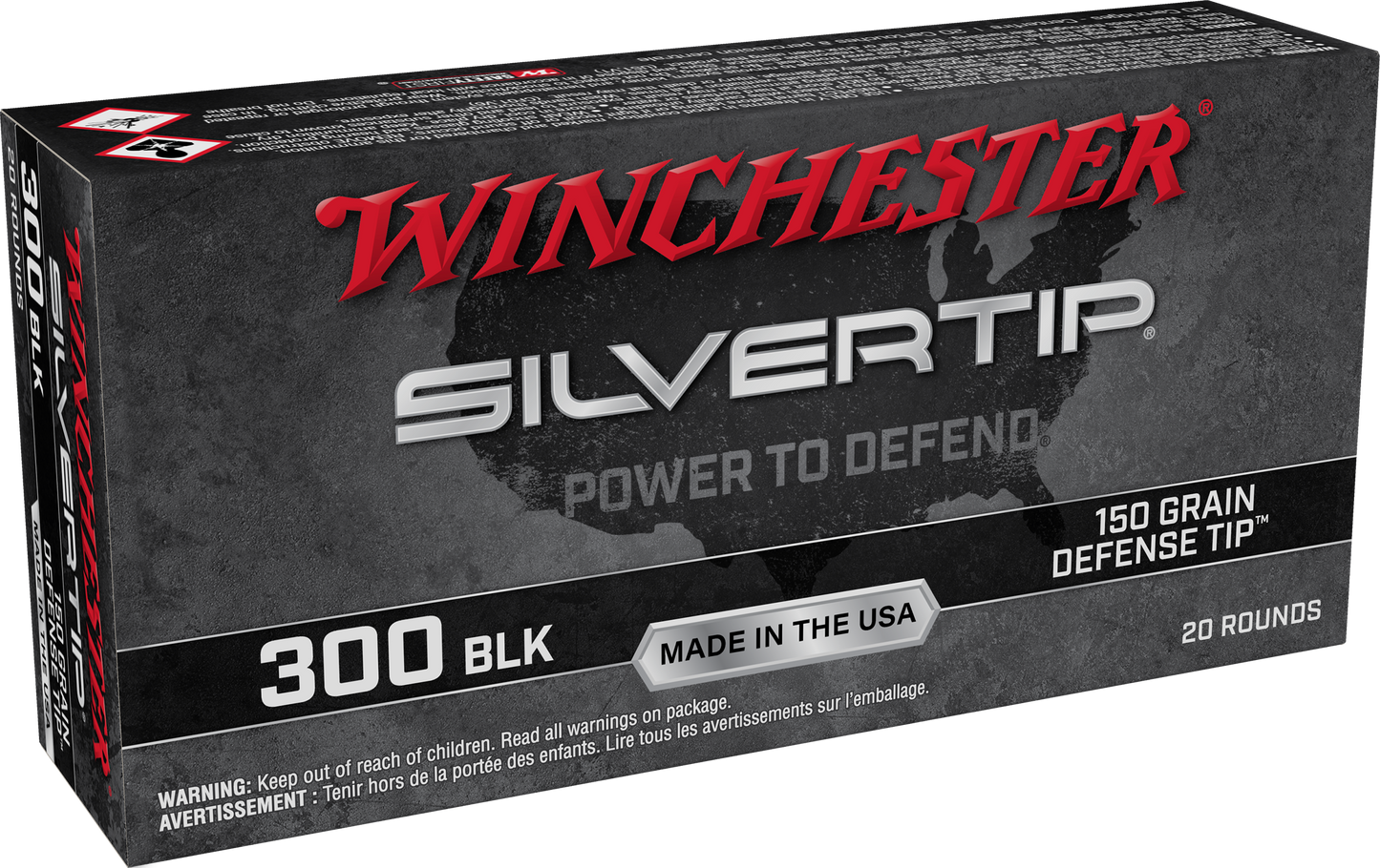 Winchester Ammo Silvertip, Win W300st 300bo 150st 20/10