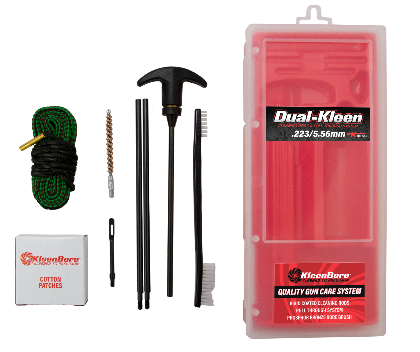 Kleen-bore Dual Kleen, Kln Kds-556 Rod&kwick Kleen Rope .22/.223/556