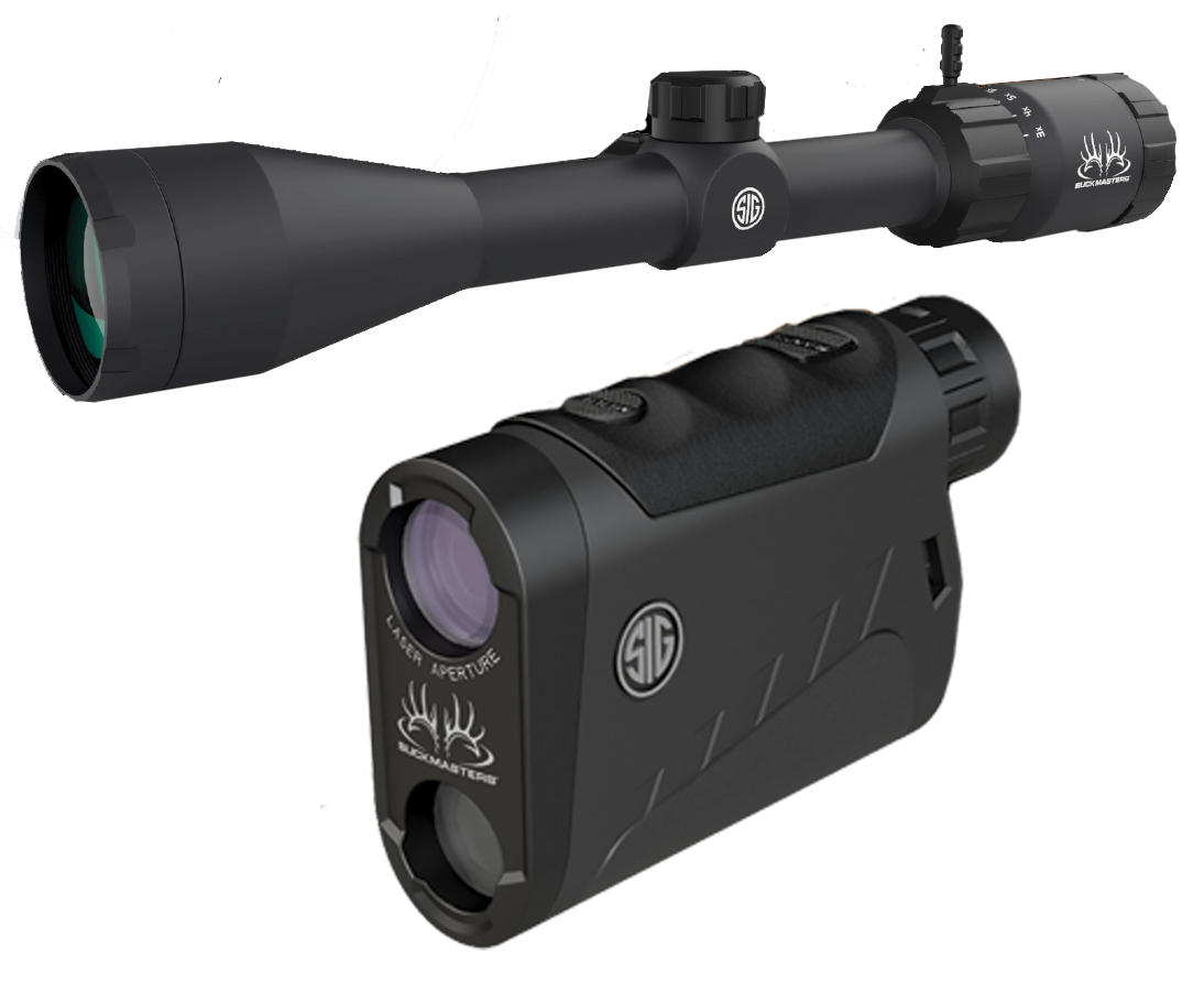 Sig Sauer Electro-optics Buckmasters, Sig Sok15bm01 Buckmasters Combo 1500 Lrf & 3-9x40