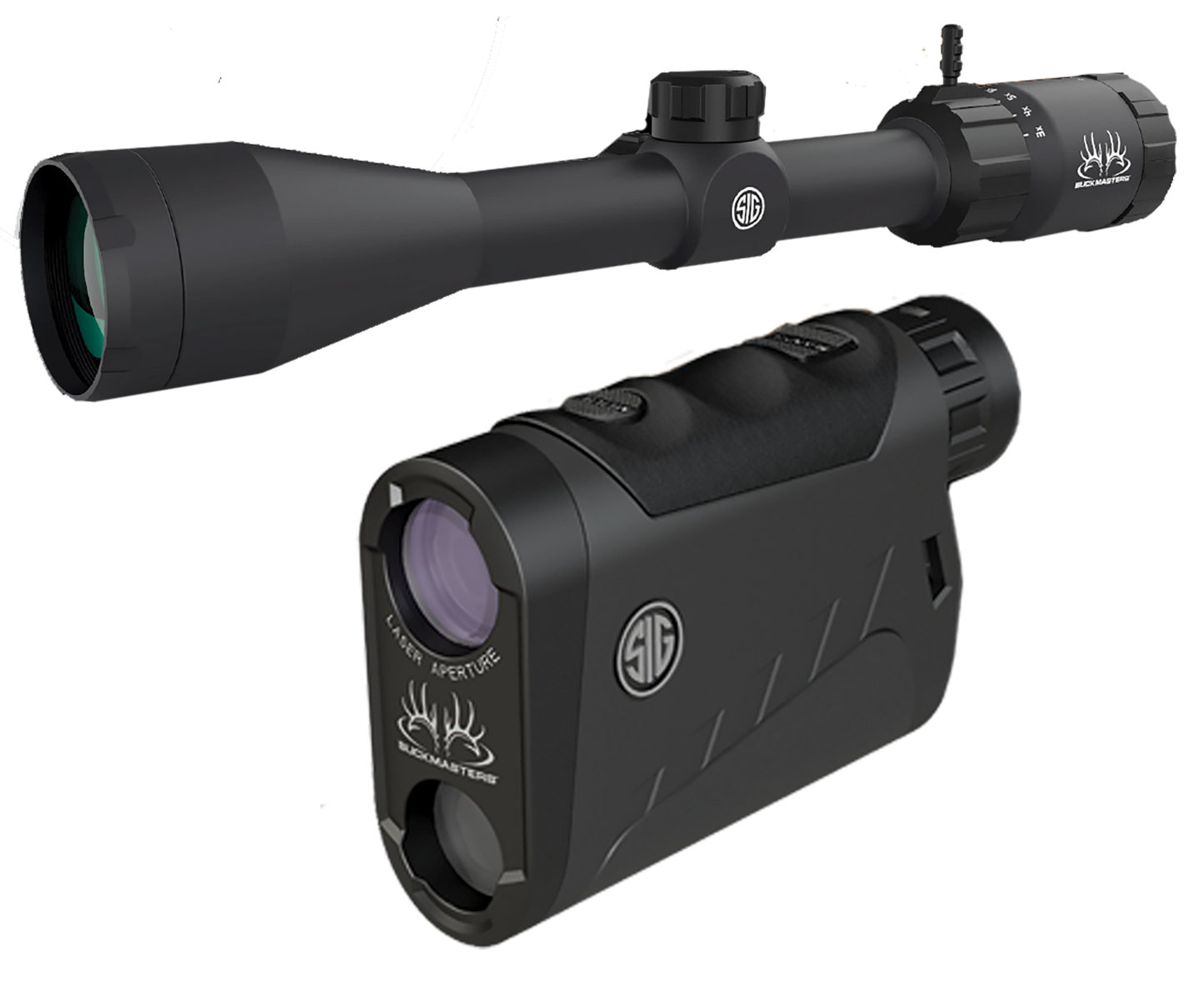 Sig Sauer Electro-optics Buckmasters, Sig Sok15bm03 Buckmasters Combo 1500 Lrf & 3-12x44
